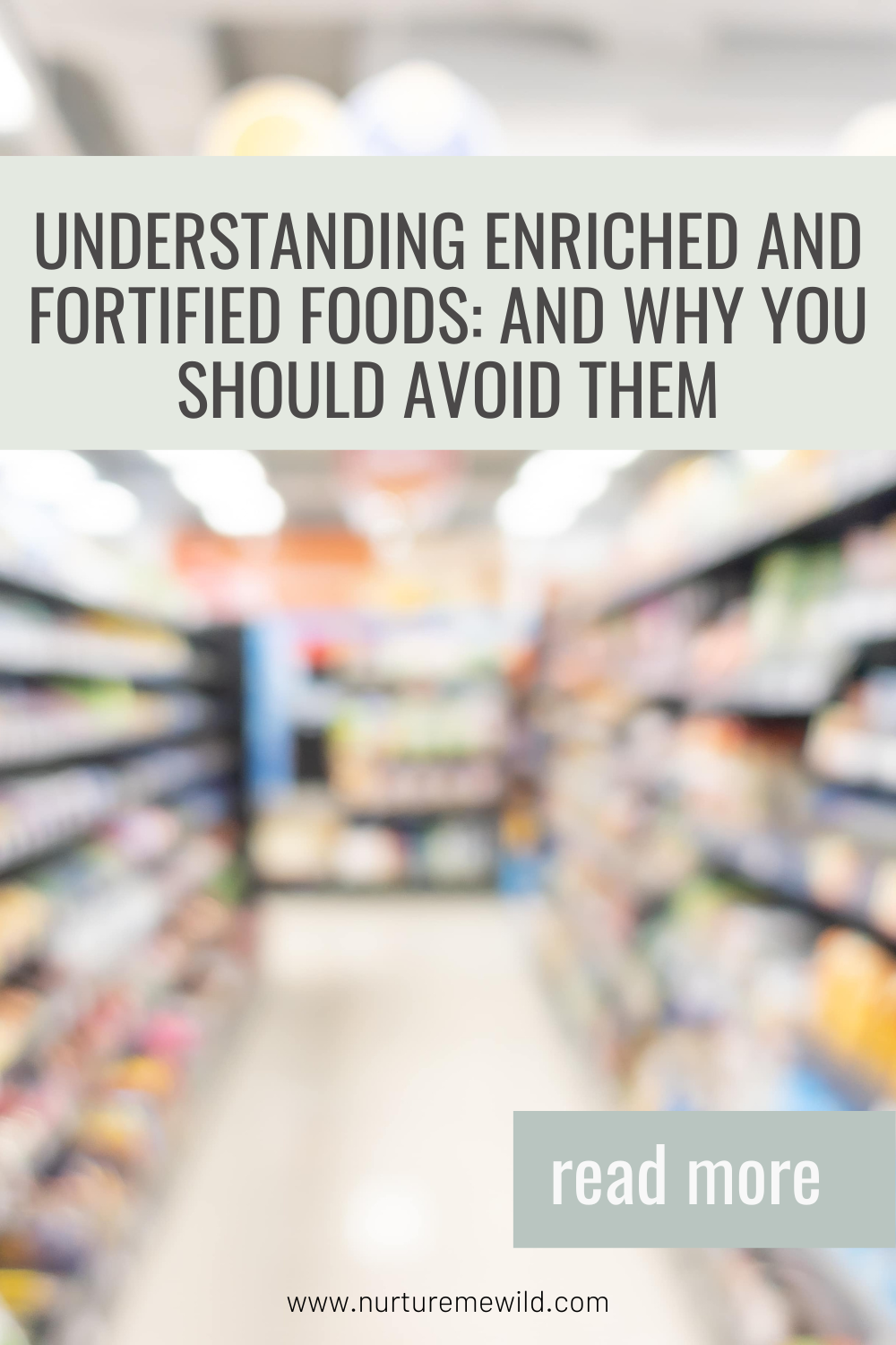 Understanding Enriched And Fortified Foods: And Why You Should Avoid It